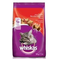 Comida para gatos Whiskas Gatos Carne Receta Original 1.5 Kgs