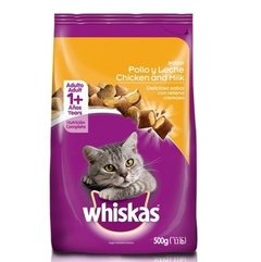 Comida para gatos Whiskas Gatos Pollo y Leche 8 Kgs