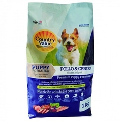 Comida para Perro Country Value Puppy 1 Kg - comprar online