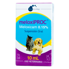 MeloxiPROC 0.15% Analgésico Antinflamatorio Oral x 10 ml