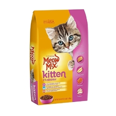 Comida para gato Meow Mix Kitten Li’l Nibbles 510 Grs