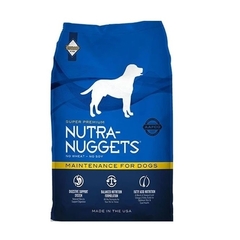Comida para Perro Nutra Nuggets Adulto Mantenimiento Pollo 15 Kgs