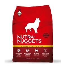 Comida para Perro Nutra Nuggets Adulto Cordero y Arroz 15 Kgs