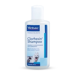 Shampoo Clorhexin Dermatologico Perros y Gatos 240 Ml