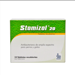 Stomizol 20 Antibiótico x 10 Tabletas