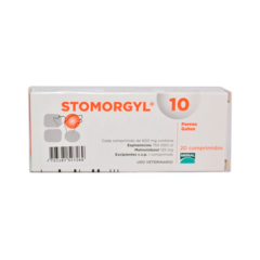 Stomorgyl 10 Antibiótico x 20 Tabletas