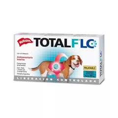 Total FLC Desparasitante Interno para Perros Pequeño hasta 10 Kg x 2 Unidades