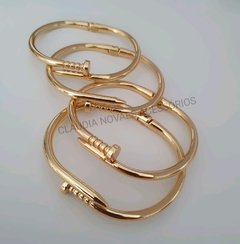 Bracelete prego Cartier inspired - Cláudia Novaes Acessórios