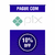 Banner pague com PIX - tons de azul - comprar online