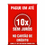 Banner parcelamento sem juros no cartão de crédito - tons de vermelho na internet