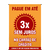 Banner parcelamento sem juros no cartão de crédito - vermelho / amarelo - comprar online