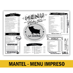 MANTEL MENU