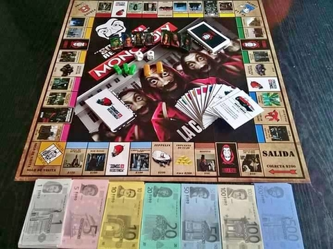 Monopoly La Casa de Papel - Artesanal