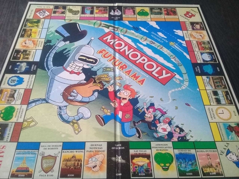 Monopoly Futurama - Artesanal