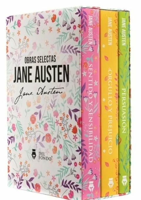 Colección Obras Selectas Jane Austen - Incluye Orgullo y prejuicio Sentido y Sensibilidad Persuasión