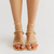 Sandália Mia Salto Taça Ouro - Hera Calçados | Loja Online de Calçados Femininos