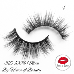 Pestañas 3D 100% Mink House of Beauty - House of Beauty