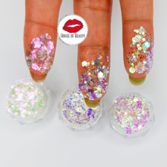 Chunky glitters