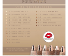 Flawless Stay Foundation Base maquillaje Beauty Creations - comprar en línea