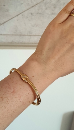 Bracelete Nó em Banho Ouro 18k - comprar online
