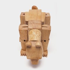 Oso de madera - BahiaKids