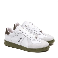 Diamond Cuero Blanco c/ Verde - comprar online