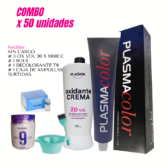 COMBO TINTURA PLASMA x 50 - comprar online