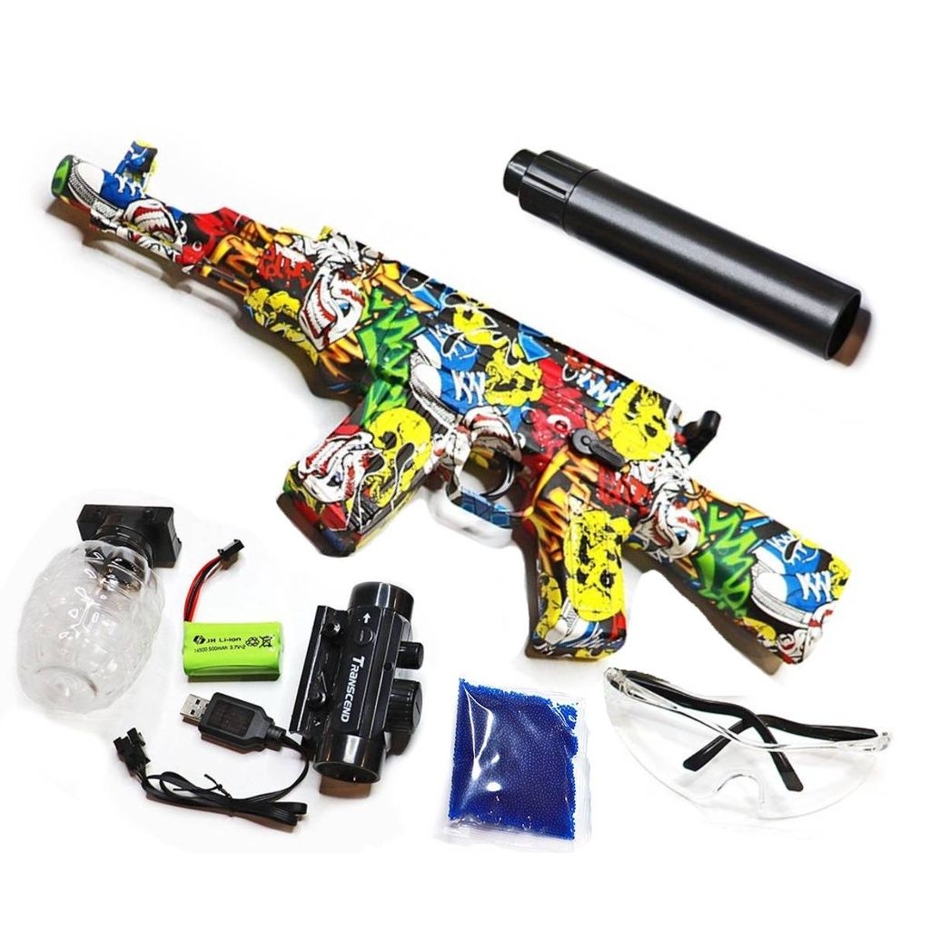 Gel Blaster Rifle AKM Elétrico de Bolinhas de GEL Orbeez - Airsoft e Armas  de Pressão Azsports