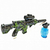 Rifle M416 Eletrico de Bolinhas de GEL Orbeez (Camuflado Verde)