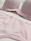 CONJUNTO SOFT ROSA BEBÉ TALLE GRANDE