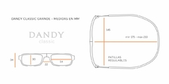 Anteojos de Lectura con Iman - Dandy Classic Grande, Dandy - comprar online