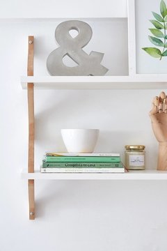 Biblioteca Estantería Minimalista blanca - Meraki Design BA - Muebles y Objetos de decoracion para tu hogar, oficina o comercio!