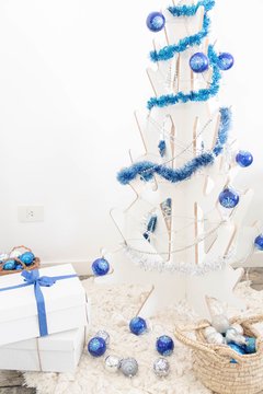 Arbol de navidad blanco - 1,50 metro de alto - comprar online