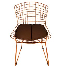 Imagen de Silla Bertoia Cobre con Almohadón