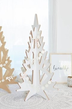 Arbol de navidad blanco - pequeño 88 cm - comprar online