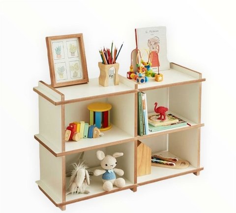 Mueble organizador para niños