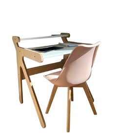 Combo escritorio + silla eames - ancho 75 cm