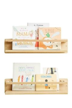 COMBO X2 ESTANTERIA BIBLIOTECA ESTILO MONTESSORI NIÑOS