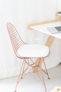 Almohadón ecocuero para silla o banqueta Bertoia DKR - tienda online