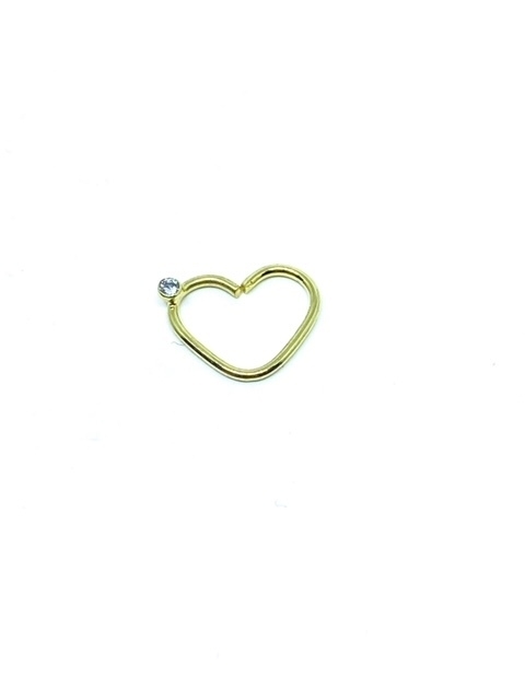 Piercing coração daith orelha direita 3190 - comprar online