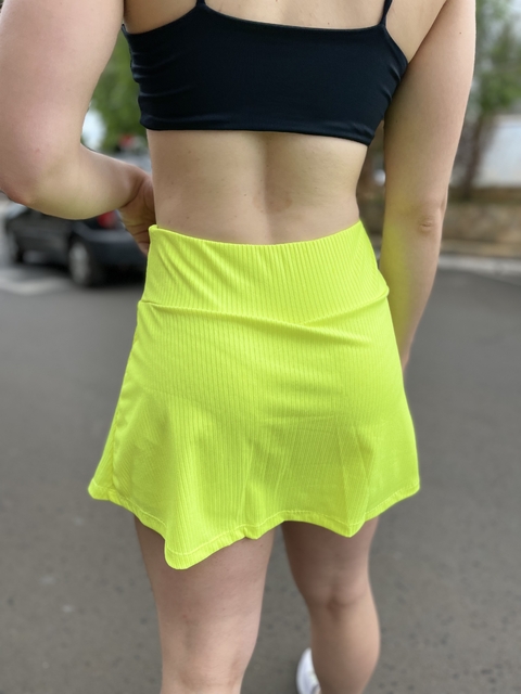 Shorts Saia Malhação Amarelo Neon - comprar online