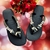 SANDÁLIA HAVAIANAS FEMININA CUSTOMIZADA COM PEDRAS PRETAS - comprar online