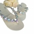 Havaianas com Glitter e Pedraria Boreal