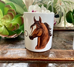 Caneca de louça - estampa exclusiva - Ateliê Thelma Ferraz - buy online