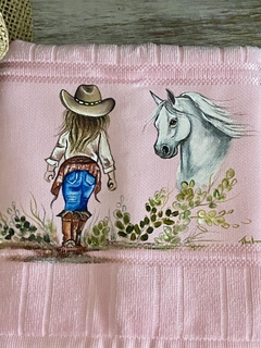 TOALHA DE ROSTO Cowgirl - comprar online