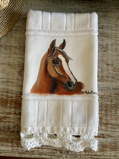 Toalha lavabo amarela cavalo tordilho - (cópia) - buy online