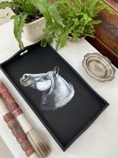 Bandeja em Madeira Cavalo Branco - buy online