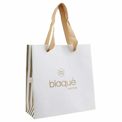 Reloj Blaquè BQ236BD malla de Cuero Blanco fondo plateado - comprar online