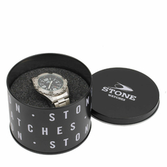 Reloj Stone ST1147N Malla De Cuero negro Para Hombre en internet