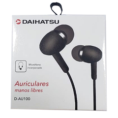 Auriculares D-AU100WE Daihatsu In-Ear con cable, manos libres y microfono - comprar online